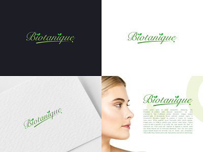 Biotanique branding design graphic design illustration logo