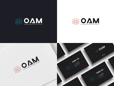 OAM branding design graphic design illustration logo