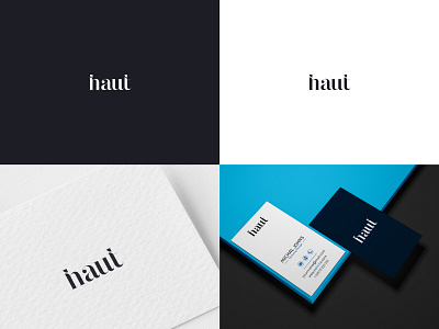 Haut branding design graphic design illustration logo