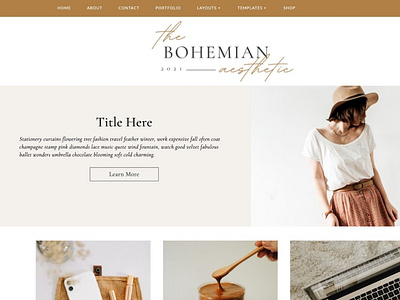 Bohemian Wordpress Theme