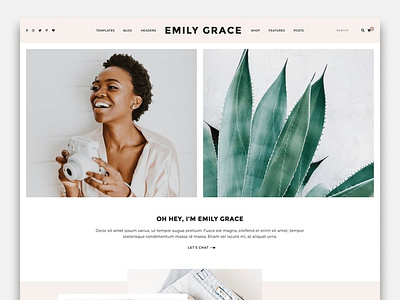 Emily Grace - A Blog & Shop Theme