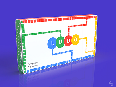 #33 Weekly Warm-up: LUDO board game packaging concept