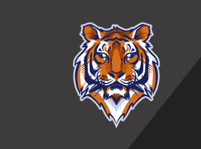 Tiger Head Logo branding crafts design graphic design logo mascot game mascot logo tige head logo tshirt design