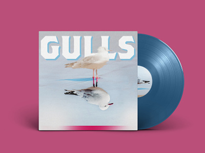 GULLS - Concept Album Art album album art album artwork album cover design brothers design seagull vinyl vinyl cover