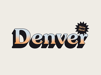 Denver Postcard denver postcards type