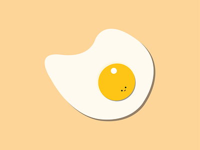 Happy Egg character characterdesign cute design egg eggcharacter food illustration illustrator vector