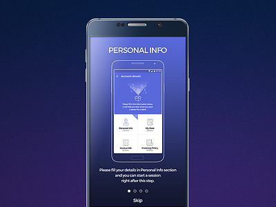 Onboarding screen design design doctor info mobile app onboarding profile user interface