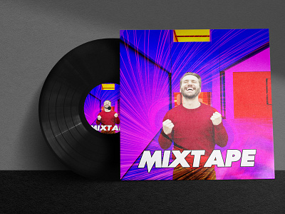 Mixtape cover design albumcover albumworkart branding graphic design mixtape