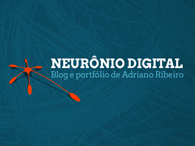 Neurônio Digital Logo arvo blog brand logo neuron personal portfolio