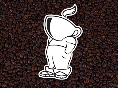 Javaheads Coffee and Roasting coffee illustration logo
