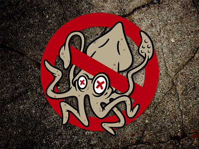 "Don't Be A Squid" Logo