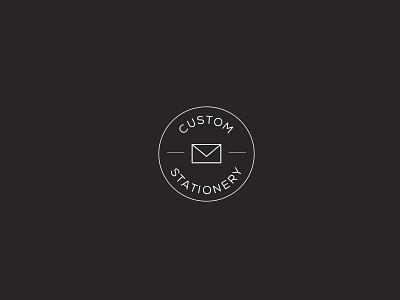 Imprimo Mark black branding clean type secondary logo stationery typography