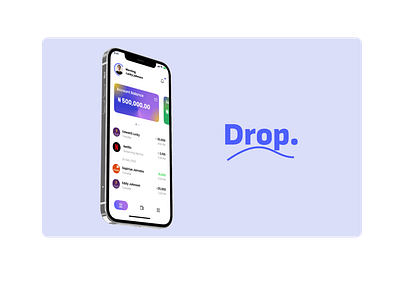 Drop - Online bank app