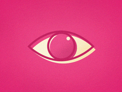 dribbble eye animation debut eye flat illustration