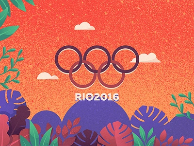 rio2016 brazil flat games illustration olympic rio rio2016 sport