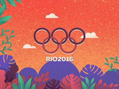 rio2016 brazil flat games illustration olympic rio rio2016 sport
