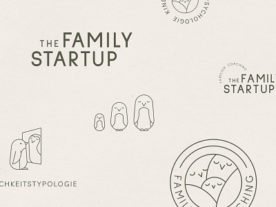 The Family Startup | Graphics icons line