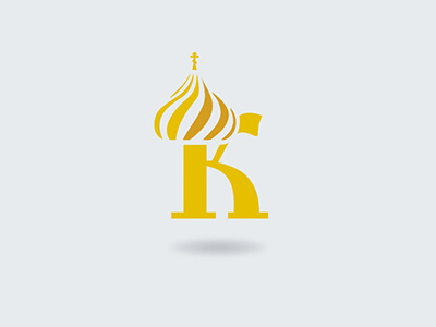 Cupola church design gold icon logo logomark logotype mark religion symbol