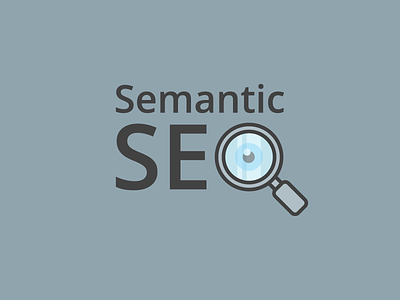 Semantic SEO illustrations line linear search stroke type
