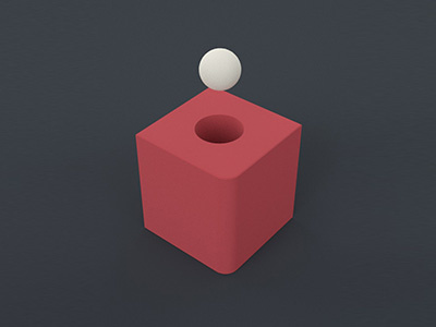 Shape 03 3d redshift render simple shapes