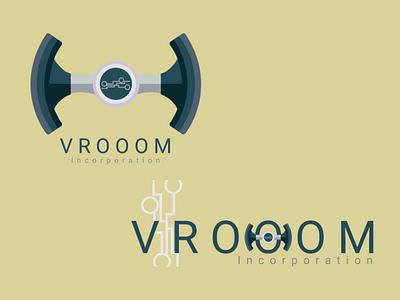 Vrooom logo 3d app branding dailylogochallenge dailyui design graphic design icon illustration logo minimal typography ui ux vector web website