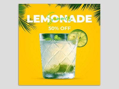 Lemonade Ads Concept ads advertisement branding design facebook graphic design instagram instagram ads instagram post instagram stories social media ads social media design