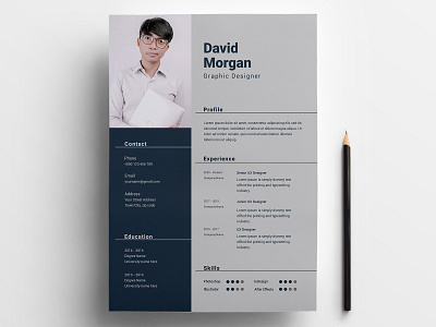 Minimal CV Resume Template