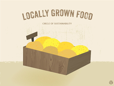 Locally grown food design for a cause food foodillustration illustrator local local consumption locallygrownfood localvore