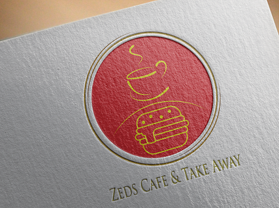 Zeds Café & Take Away Logo Design branding design graphic design logo