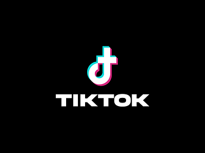 TikTok Logo | Rebrand app branding concept design figma graphic design logo social media socials tiktok