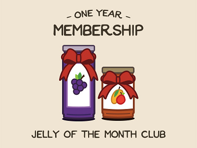 Jelly of the Month Club christmas christmas vacation food holiday illustration membership movie quote