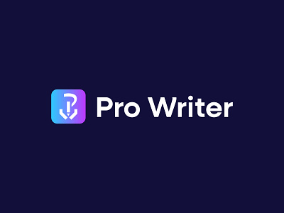 Pro Writer logo design