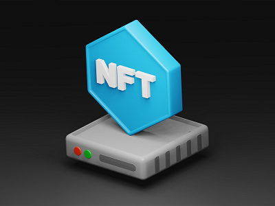 3D NFT Icon 3d 3ddesign blender branding design modeling