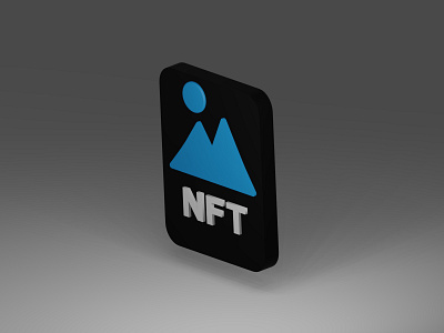3D NFT Icon 3d 3d icon 3d nft 3ddesign blender branding modeling