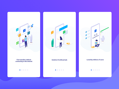 Mi Drop Guide pages app illustration design illustrations ui