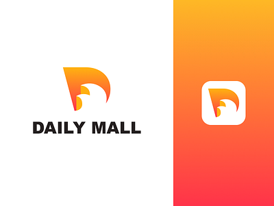 Daily Mall Logo2 design icon illustration illustration design illustrations logo shopping