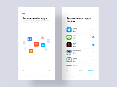MIUI10 overseas system application recommendation