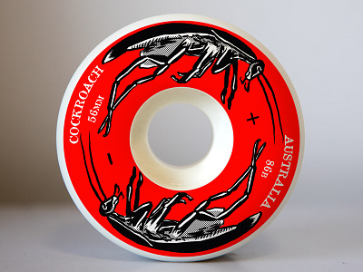 Cockroach Wheels - Dead or Alive art design graphic graphic design illustration merchandise skateboarding