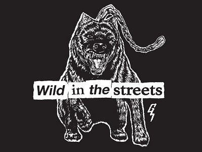 Wild In The Streets - Pocket Print