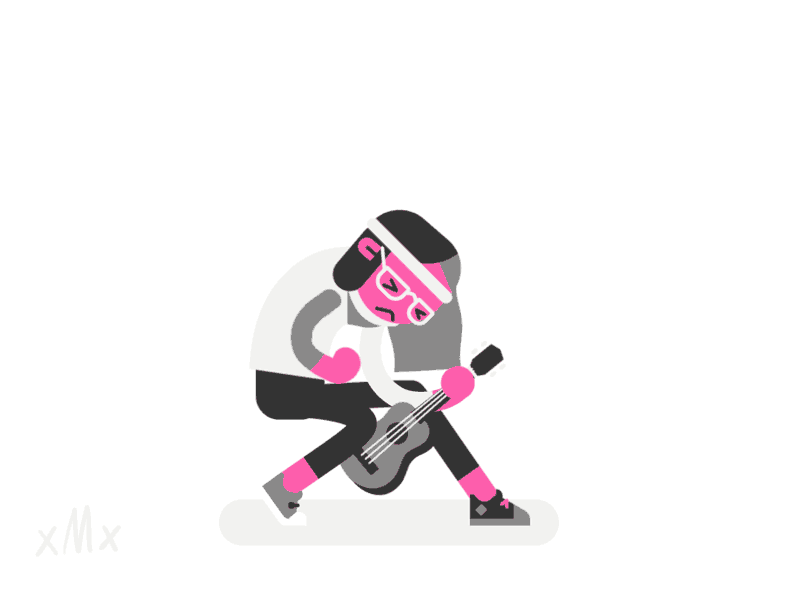 My interest Ukulele! by xMx Luo on Dribbble