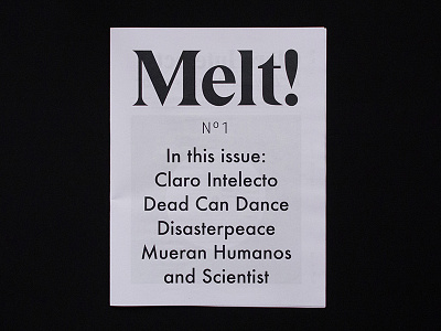 Melt! music journal