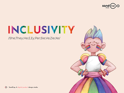 Inclusivity 🏳️‍🌈 - Social Media Post animation branding creative design graphic design inclusivity instagram media post pride social studio ui uiux ux