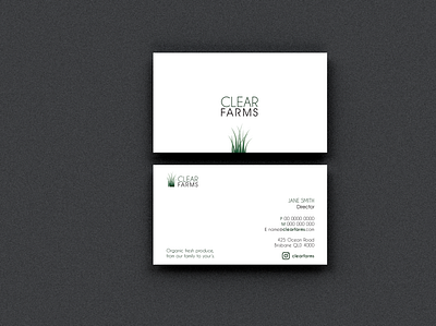 CF Business Card branding business card clean design logo modern photoshop stationary typography