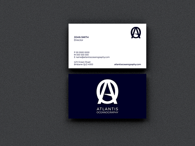 AO Business Card branding bus business card clean design illustration logo photoshop stationary vector