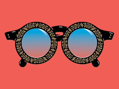 Mirrored sunglasses