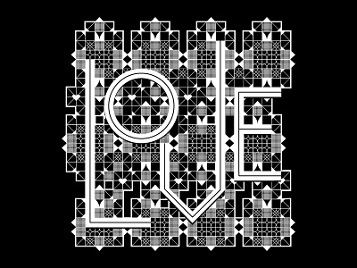 Lace Love lace lettering linework love