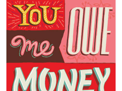 Let's Be Real on Valentine's Day handlettering lettering type typography