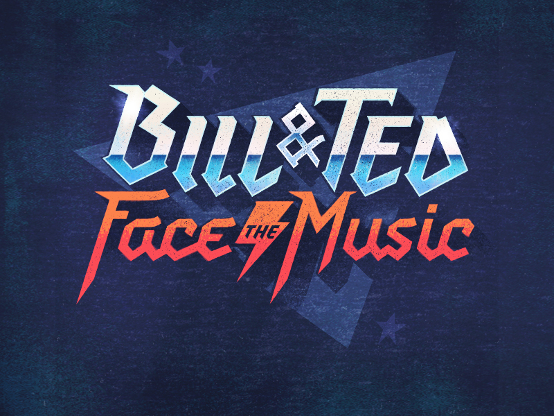 bill and ted logo font
