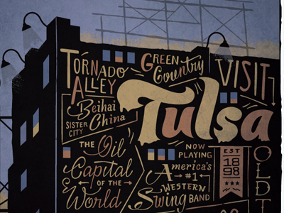 Everywhere - Take 2 lettering tulsa type typography