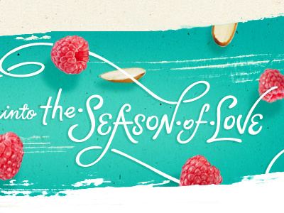 Falling in the Season of Love handlettering lettering type typography